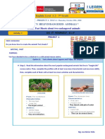 English: Level A 2 - 5 Grade: Create Fact Sheets About Two Endangered Animals
