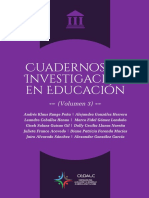 Cuadernos de Educacion Vol 3