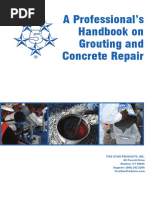 A Professional's Handbook On Grouting and Concrete Repair