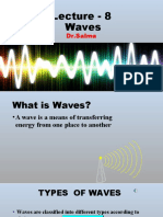 Lecture - 8 Waves: DR - Salma