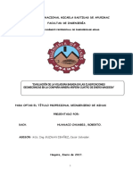 Evaluación de la voladura basada en las clasificaciones geomecánicas en la mina Arífera Cuatro de Enero-MagdesA