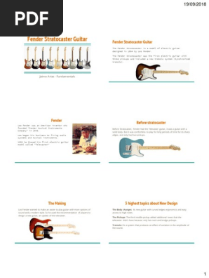 Fender Guitars