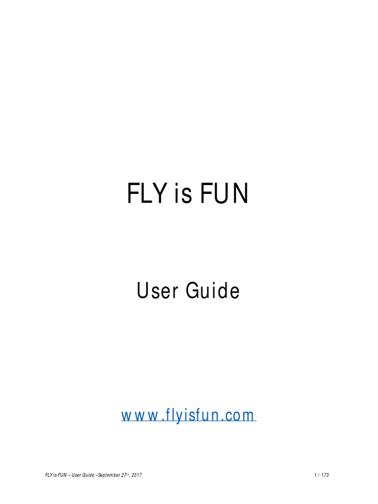 FLY is FUN User Guide Overview | PDF | Instrument Flight Rules | Visual ...