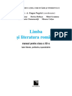 Manual Romana XII Niculescu