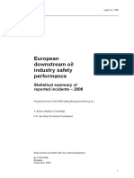 European Downstream Oil Industry Safety Performance: Statistical Summary of Reported Incidents - 2008