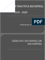 Derecho Registral en Argentina, escribania