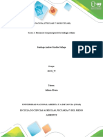 Tarea 1 - Reconocer Los Principios de La Biología Célular