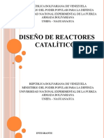 Diseño de Reactores Catalíticos