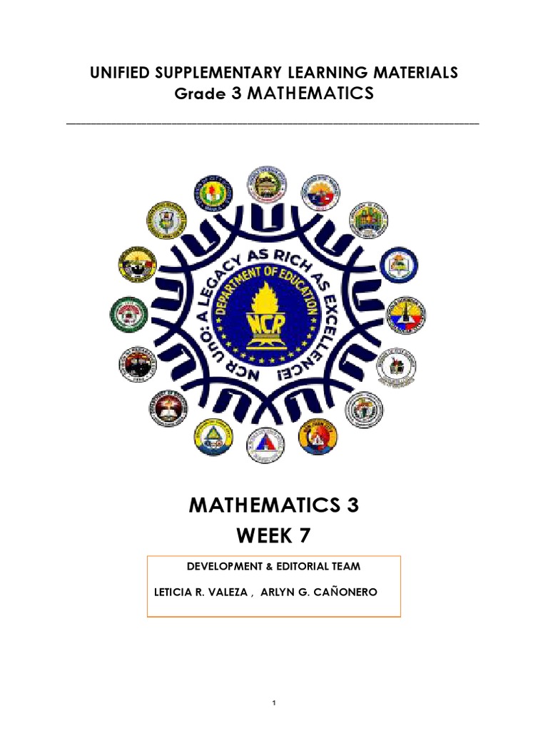 Math 3 q3 Wk7 Uslem RTP | PDF