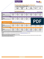 Export: International Priority Fedex 10Kg & 25Kg Box Shipments