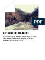 1 Estudio Hidrológico - Cuenca Saurama