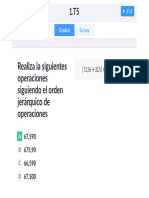 Prueba Evaluación Plickers. Unidad 5. Matemáticas