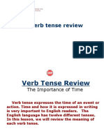 Verb Tenses Review