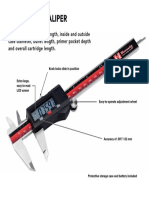 Digital Caliper Infographic