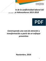 Caracterizacion Conflictividad Laboral 2015-2018