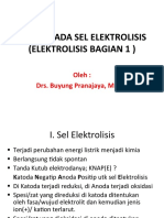 Reaksi Pada Sel Elektrolisis (Elektrolisis Bagian 1)