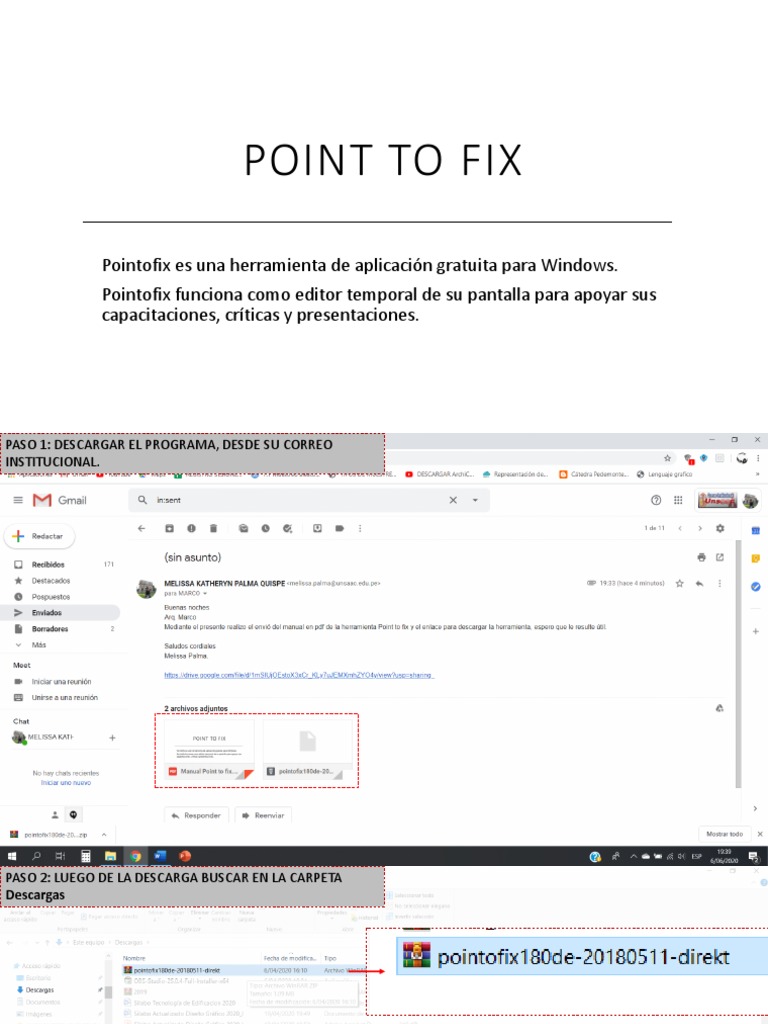 Guía para Descargar y Usar Pointofix | PDF | Archivo de computadora ...