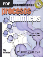 Principios Elementales de Los Procesos Químicos Felder-Rousseau