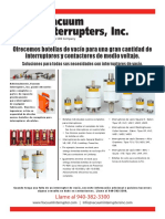 Vacuum Interrupters Informacion en Espanol