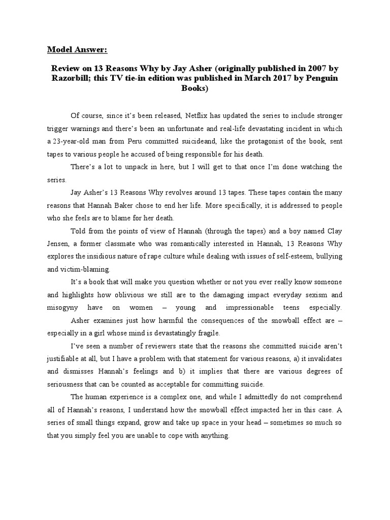 Model Answer For Resume | PDF | Human Nature | Psychological Concepts