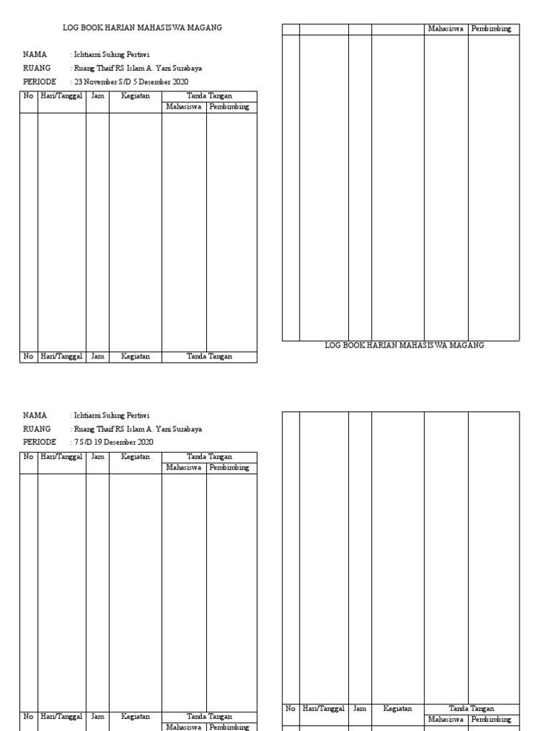 Logbook PDF