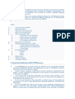 Características Del PDF: o o o o
