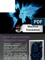 Machine Translation