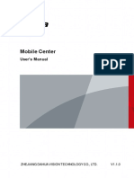 Mobile Center User Manual