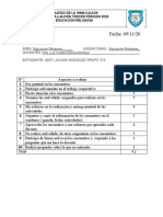 Autoevaluación 3er Periodo Encuentro #11 5T02