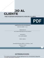 Servicio Al Cliente - Fase 5