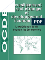 Investissement Direct Etranger et développement économique