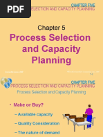 chap05-PROCESS SELECTION AND CAPACITY PLANNING