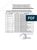 Jadwal Pelaksanaan Pemantauan Kesiapan Sma