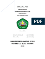 HAM dalam Pancasila dan UUD