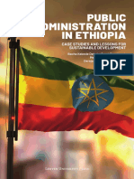 Public Administration in Ethiopia: Case Studies and Lessons For Sustainable Development