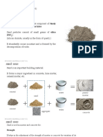 Building Materials (BLT 151) : Sand Is A Granular Material Composed of Finely