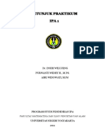 Petunjuk Praktikum Ipa 1