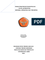 Laporan Paleontologi (Filum Arthroopoda) - Gian Gustiana - F1D22013