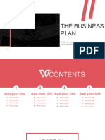 Template The Business Plan