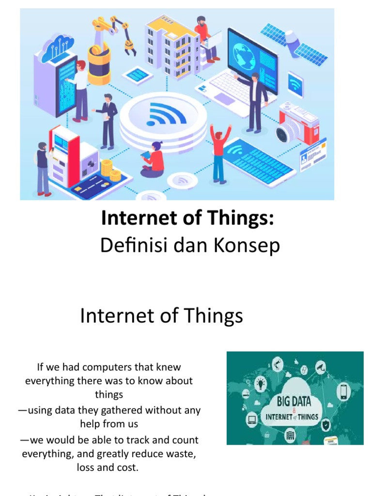 Konsep Dasar Internet of Things (IoT) | PDF | Bisnis | Komputer
