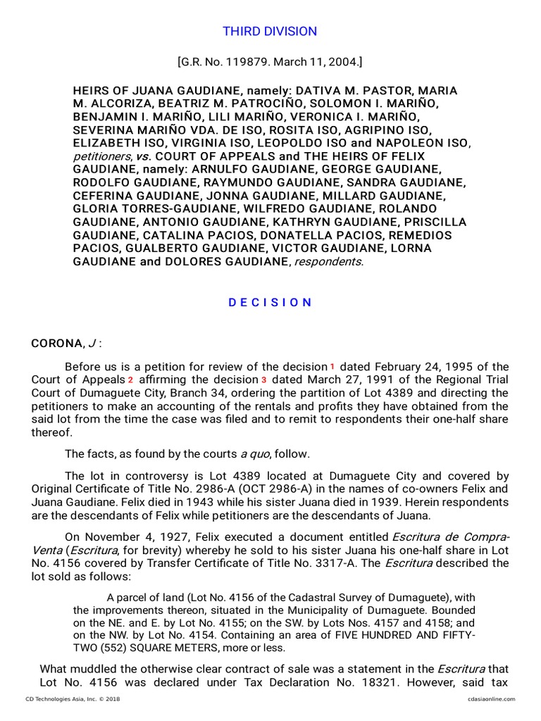 The Supreme Court of the Philippines Upholds Lower Court Rulings