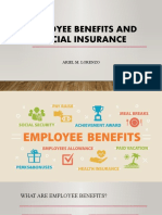 Employee Benefits and Social Insurance: Ariel M. Lorenzo