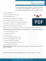 Finished or Unfinished Interactive Worksheet