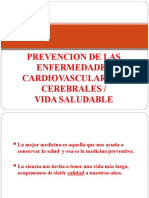 Prevencion de Enfermedades Cardio y Cerebro Vasculares Vida Saludable