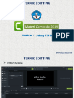 Materi Camtasia 2019 - Editing