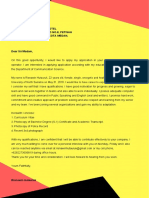 Adimulia Cover Letter