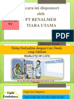 Hidup Berkualitas dengan Cuci Darah  yang Adekuat (akhir)