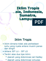 Iklim Tropis Indonesia Sumatra Lampung