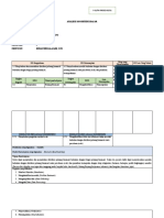 ANALISIS KD Semester Genap