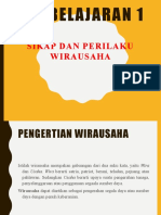 Sikap Perilaku Wirausaha